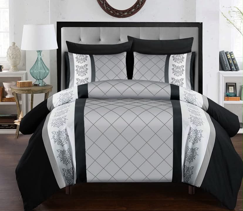 Lazzaro Double Duvet Set Premium Brushed Microfiber Duvet Cover Double Ultrasoft Hypoallergenic Duvet Double Cover Set Non Iron Luxury Quilt Cover Bedding Set With Zipper Closure