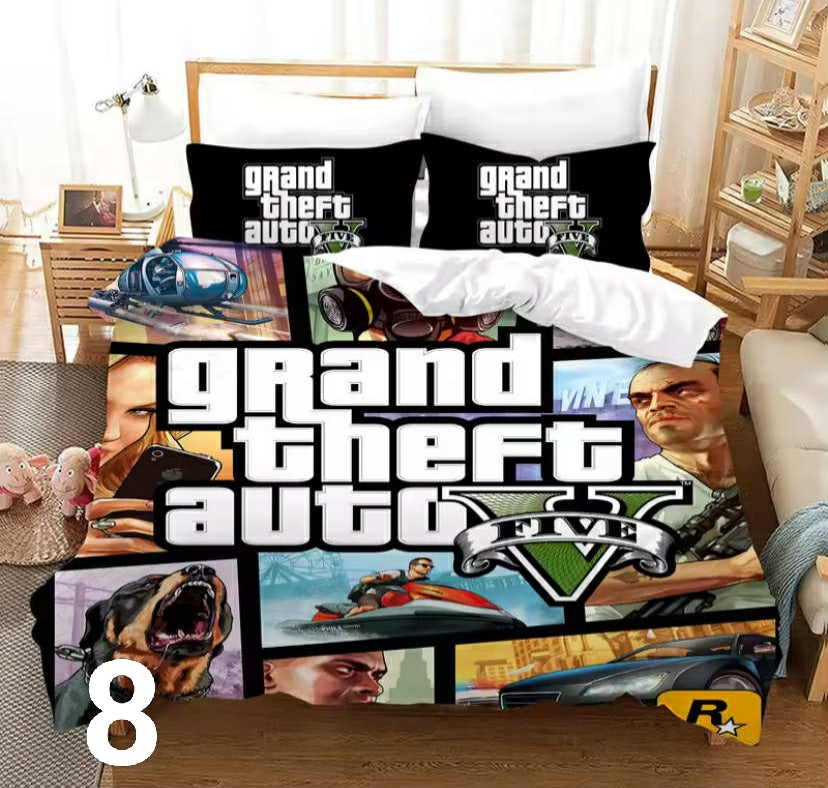 Gaming bedding set