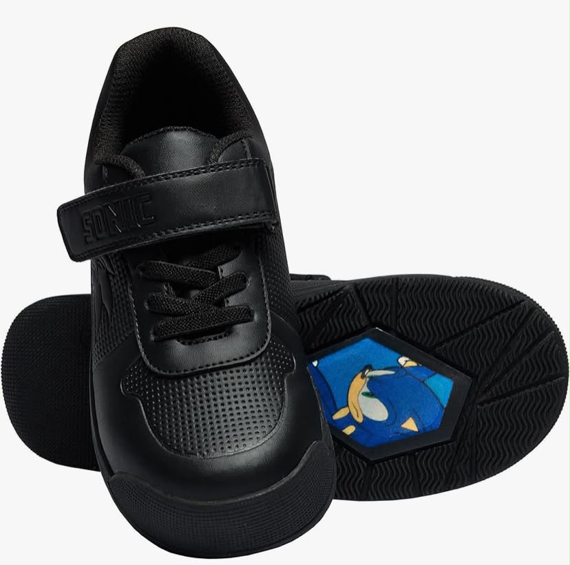 Sonic The Hedgehog Boys School Shoes Boys Trainers