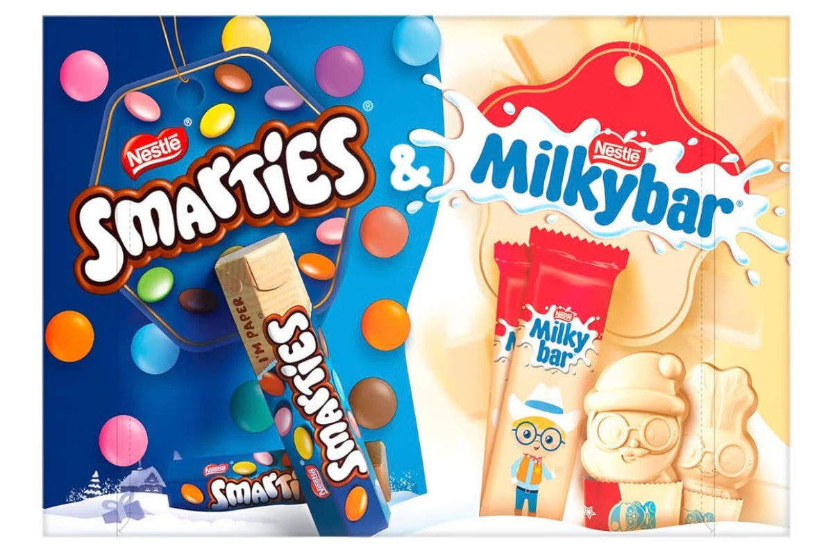 Smarties or Milkybar Chocolate Giant Tube 120g