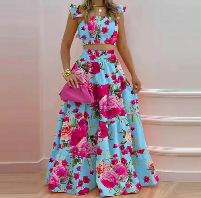 Spring Summer New Comfortable and Versatile Simple Mid Waist Sexy Strap Skirt