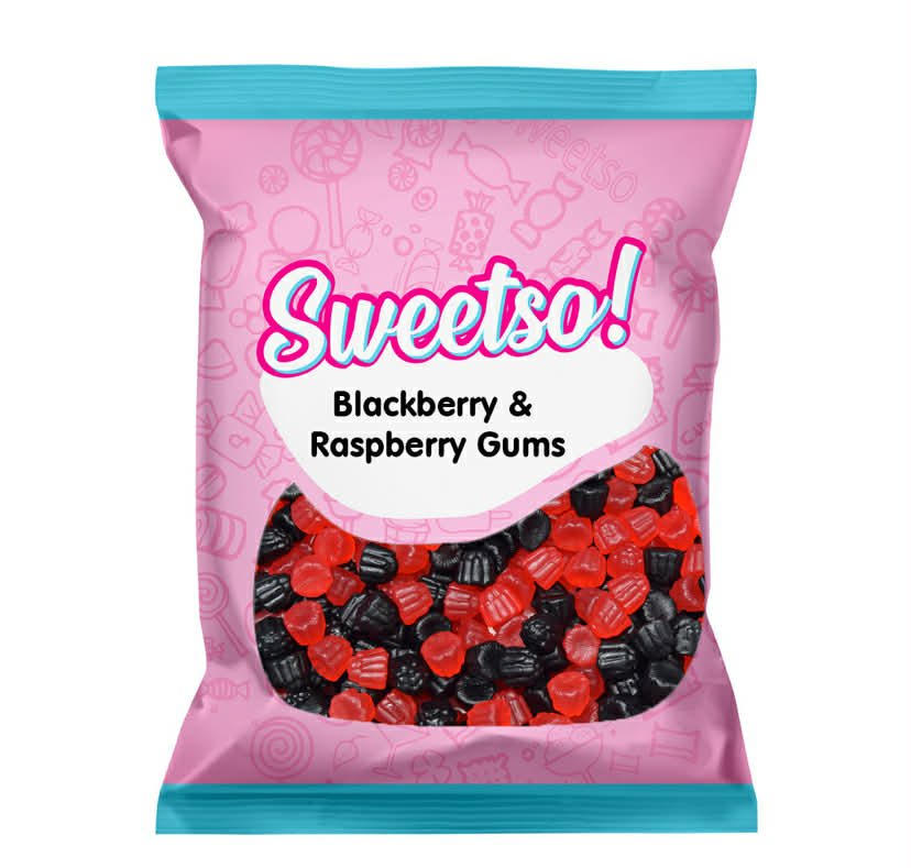 Blackberry and Raspberry Gums 1kg