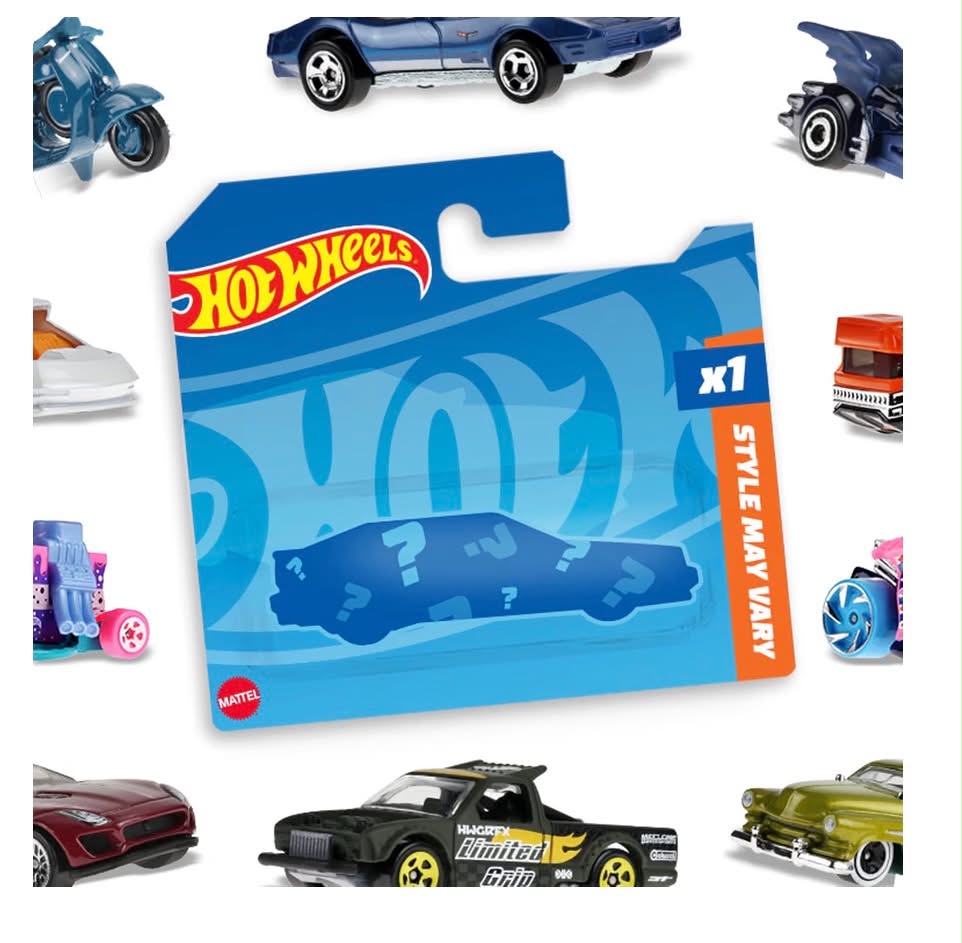 Hot Wheels Toy Car or Truck (Styles May Vary)