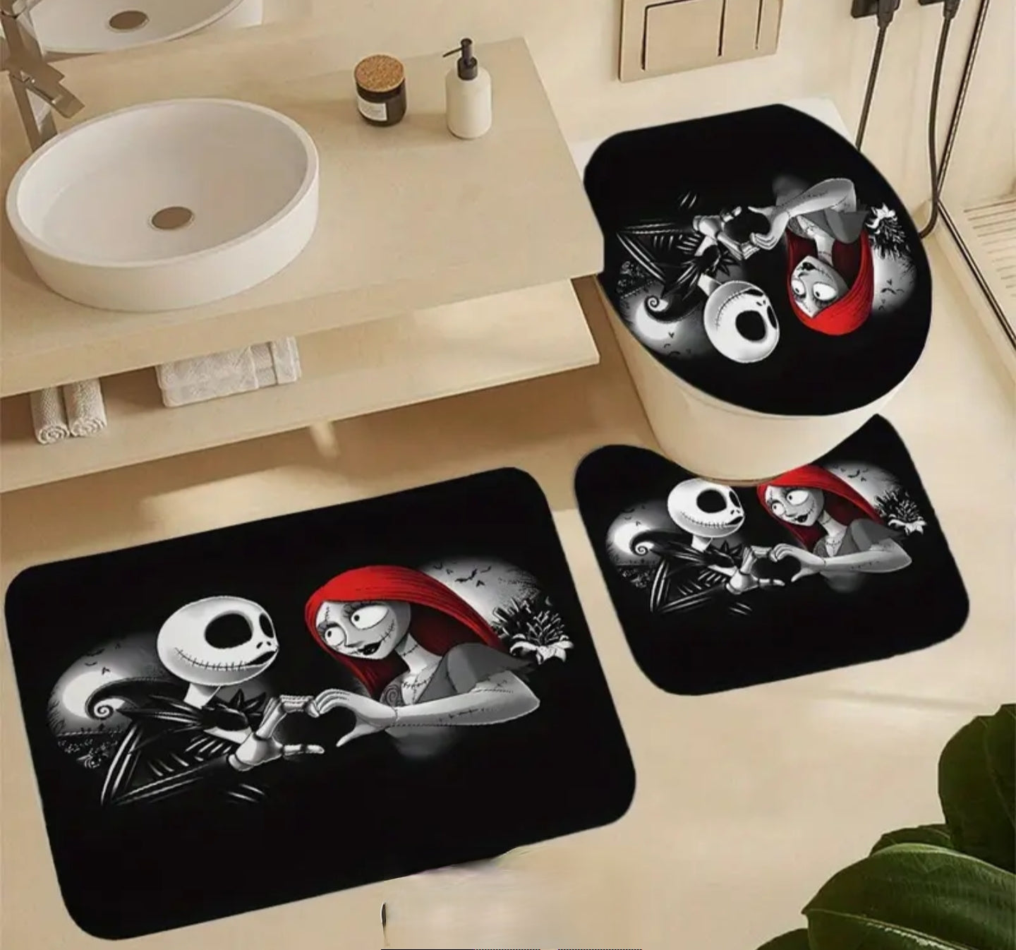 NBC 3pc bathroom set