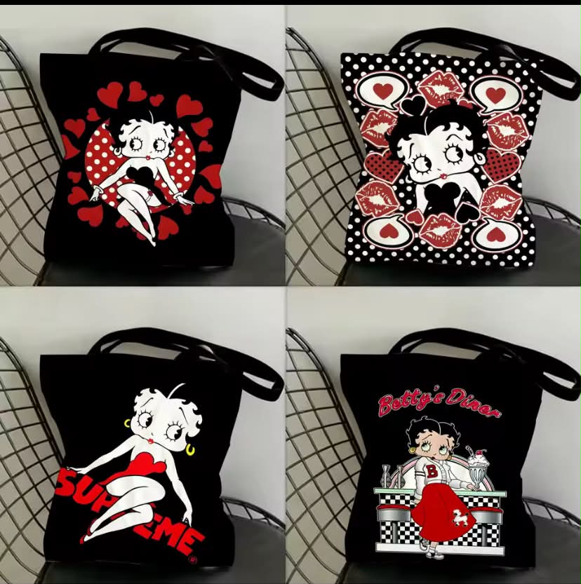 Cartoon B-Betty B-BoopS Storage Bags