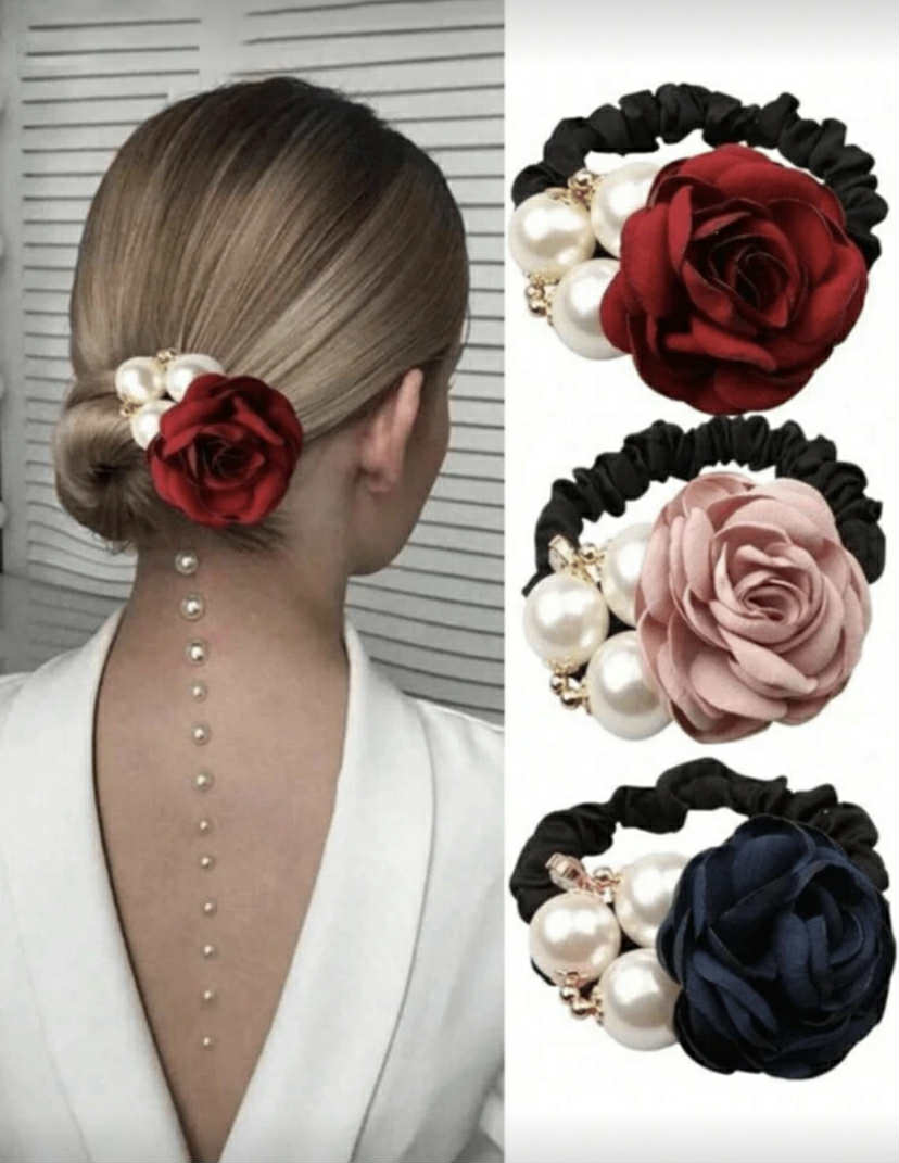 Set of 3 rose bobbles