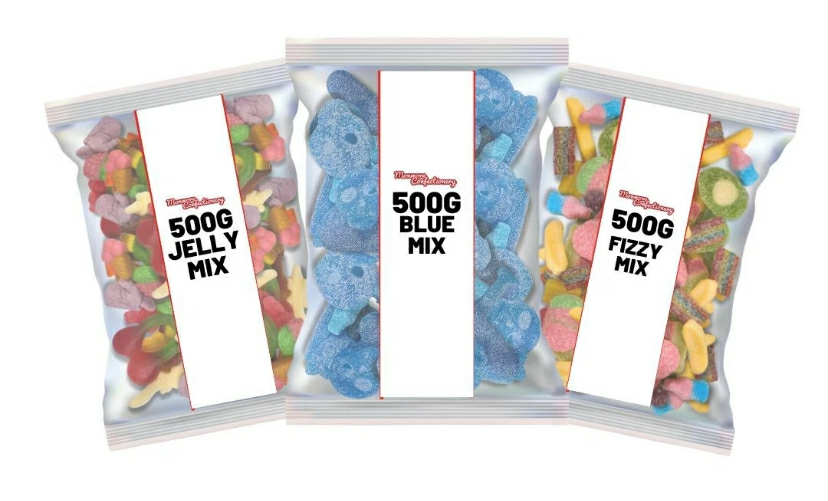 The Ultimate 500g Trio Bundle Fizzy, Jelly & Blue Pick n Mix
