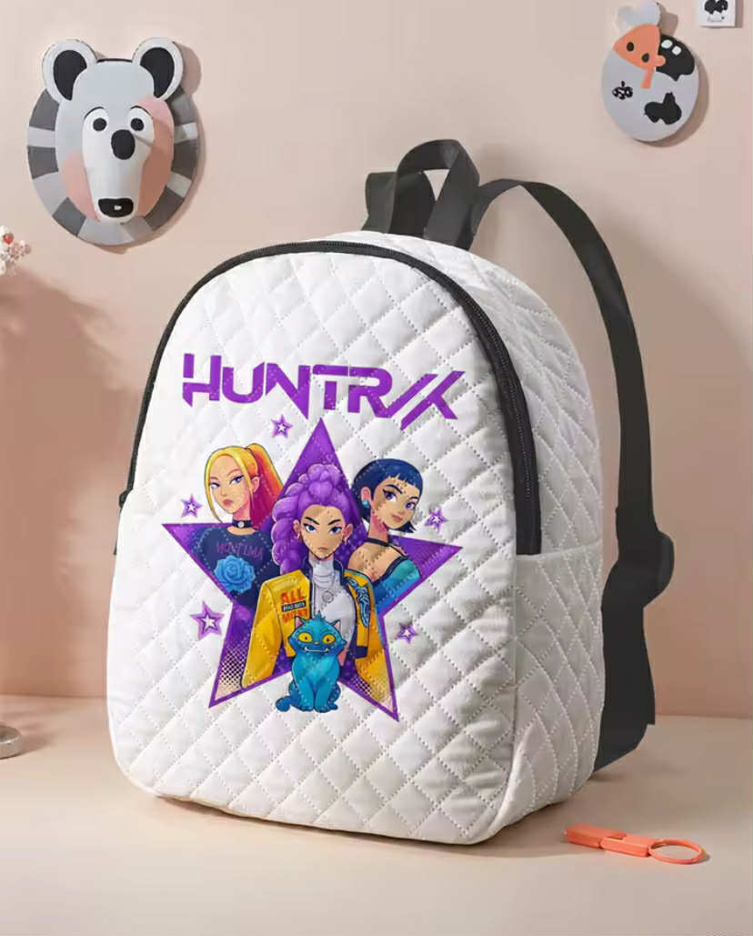 Casual Diamond Quilted Compact Backpack