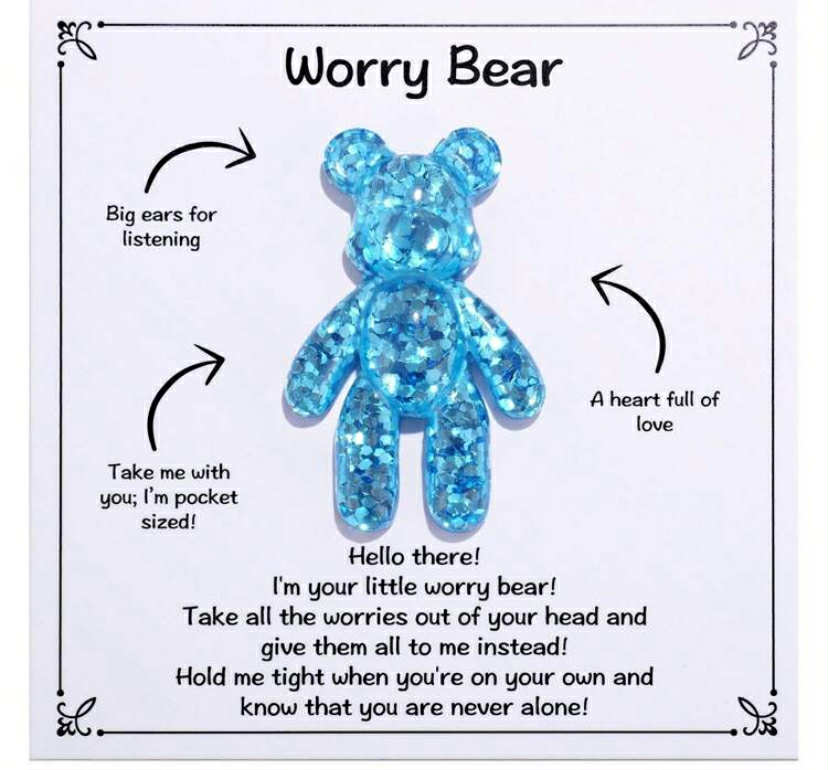 Blue Pocket Bear Hug