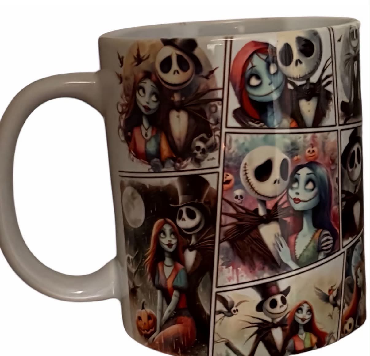NBC Sally & Jack Mug Featuring Iconic Characters from the Movie