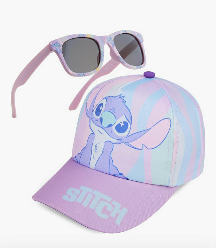 Get Trend Sunglasses Baseball Cap Set for Girls Breathable Adjustable Summer Sun Hat and UV400 Kids Sunglasses Summer Kids Travel Essentials