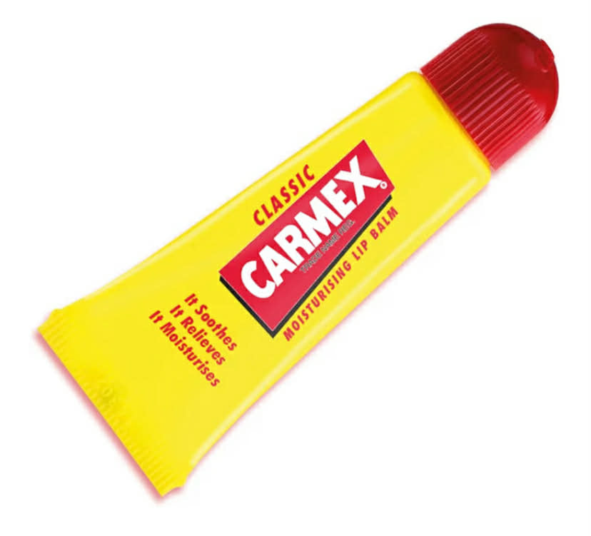 Carmex Classic Moisturising Lip Balm Tube Prevents Dryness, Peeling & Lip Discolouration from Sun Exposure Hydrating Lip Care with Cooling Relief for Hot, Sunny Days (10g)