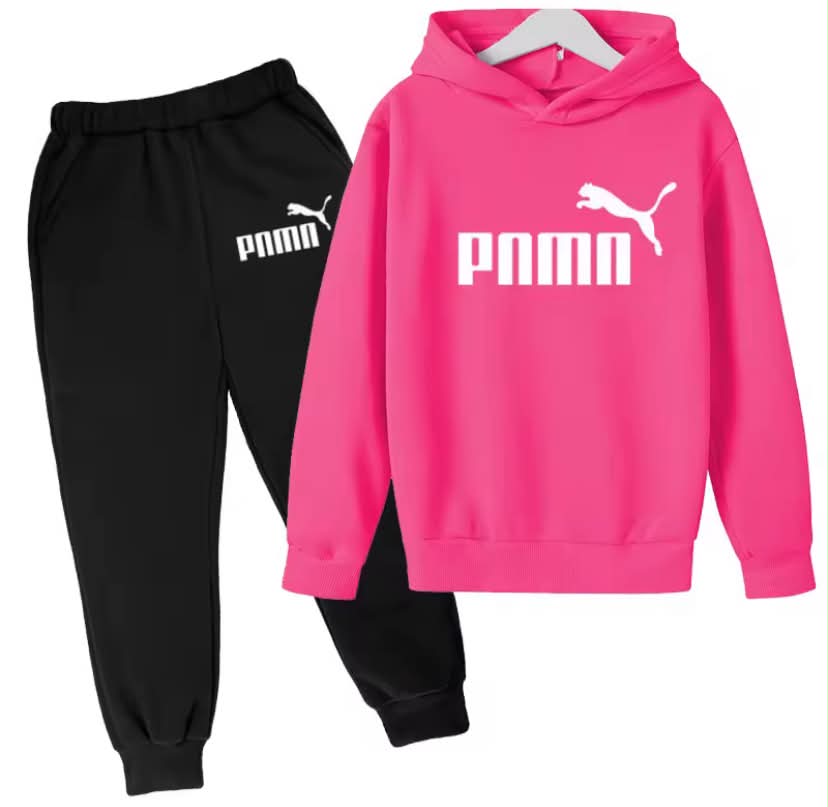 Children Hoodie Letters Sports Pullover