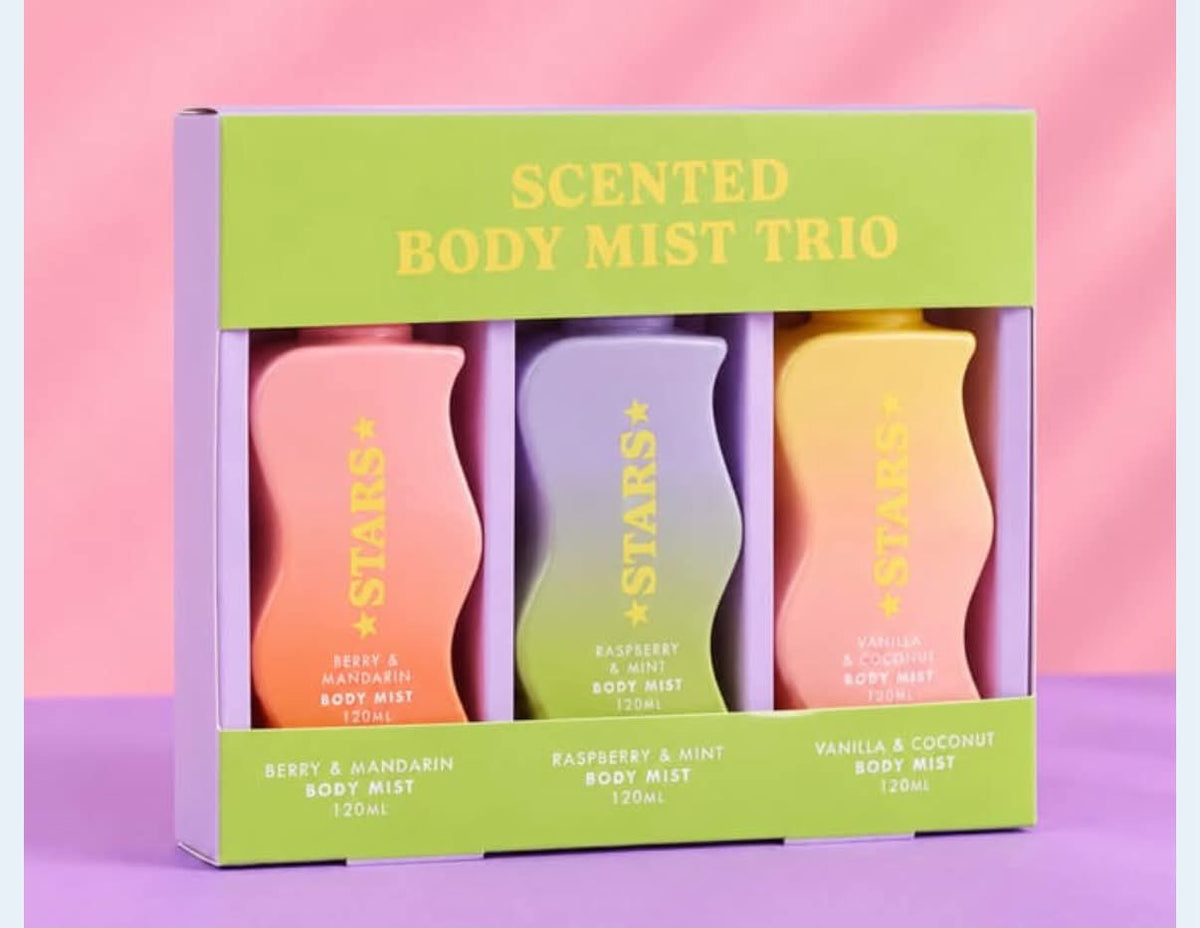 Stars Beauty Body Mists Trio Gift Set