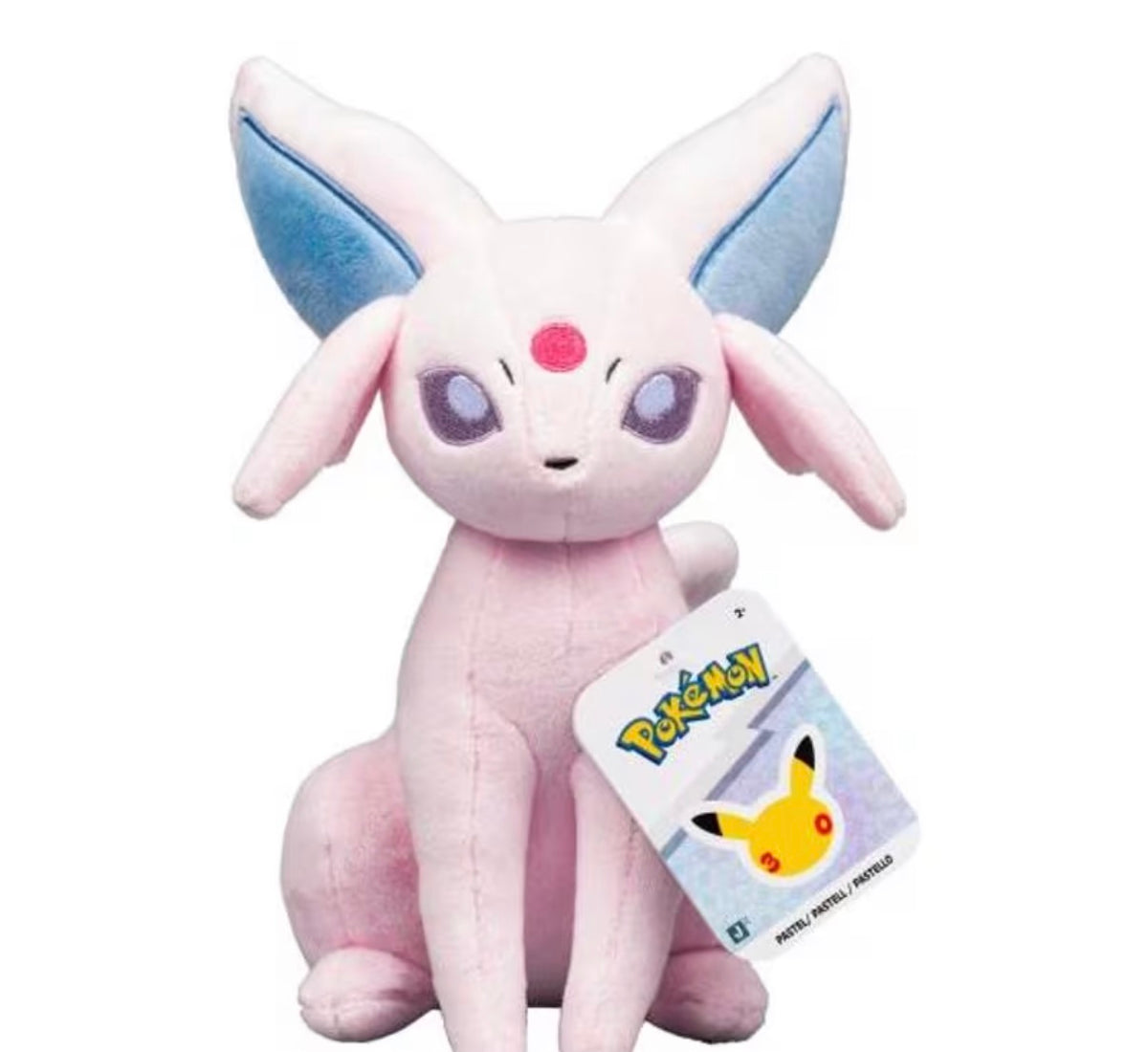 Pokemon - 8" Plush - Pastel Espeon - 30th Anniversary