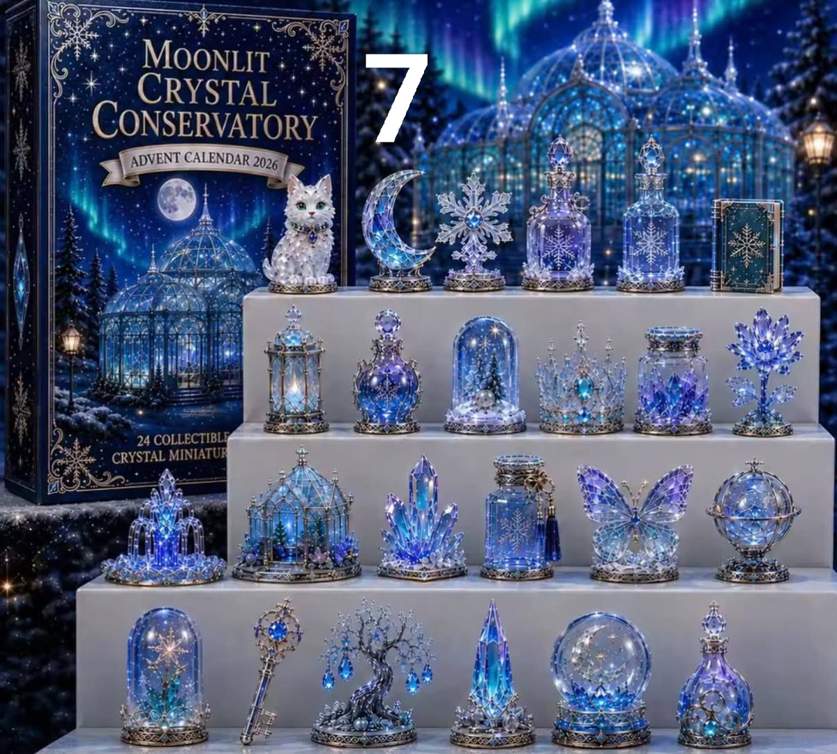 Magical Crystal Advent Collection
Make the countdown to Christmas extra magical with these stunning 24-day crystal-style advent calendars.