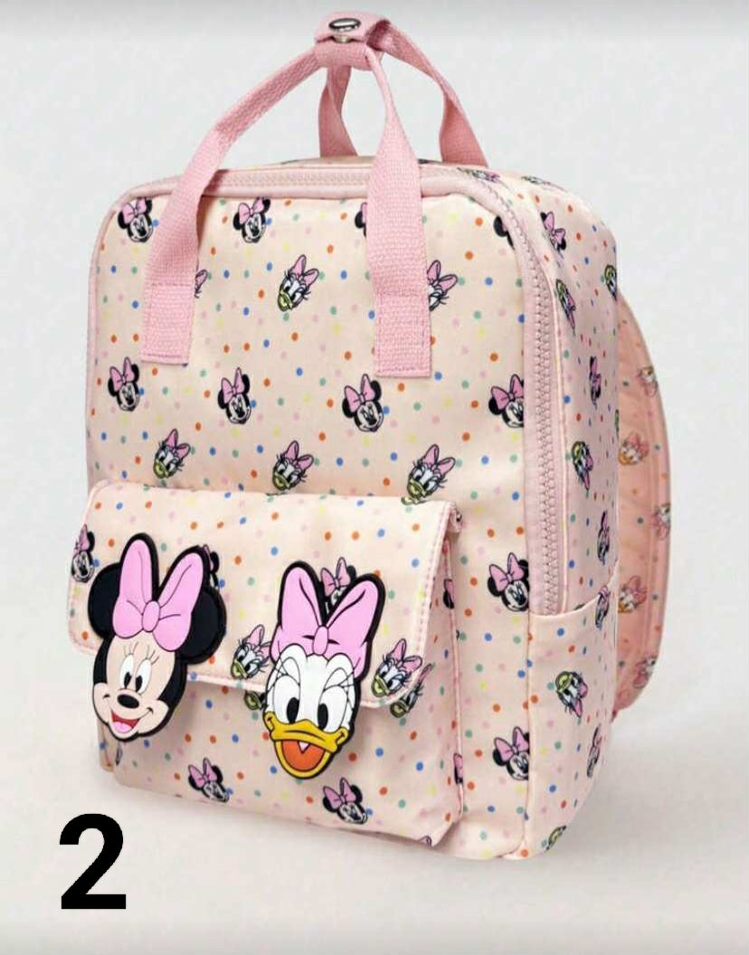 Mouse and alien backpacks