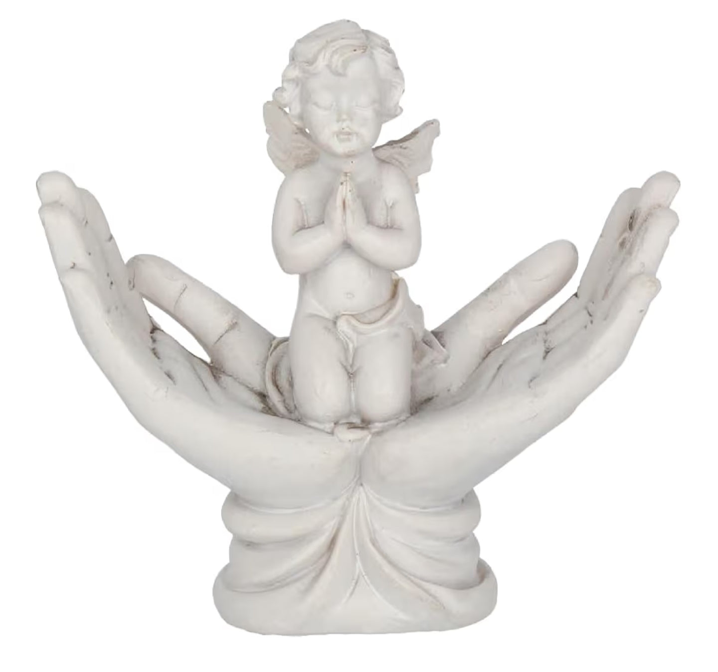 Raised To Heaven Cherub Figurine