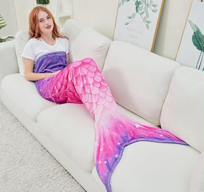 Mermaid Tail Blanket