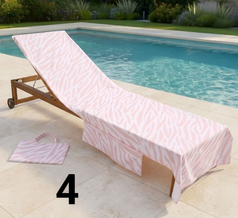 Print Beach Towel in a Bag