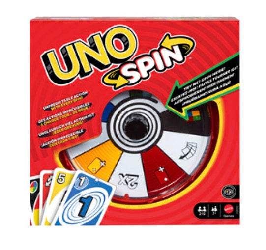 UNO Spin Card Game