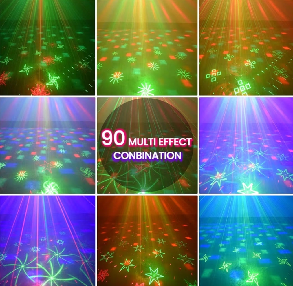 DJ Disco Party Lights, Sound Activated Stage Effect Strobe Light