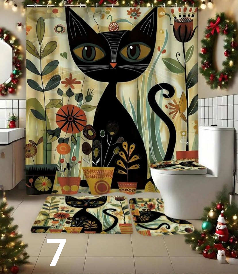 Bathroom set 4 pcs