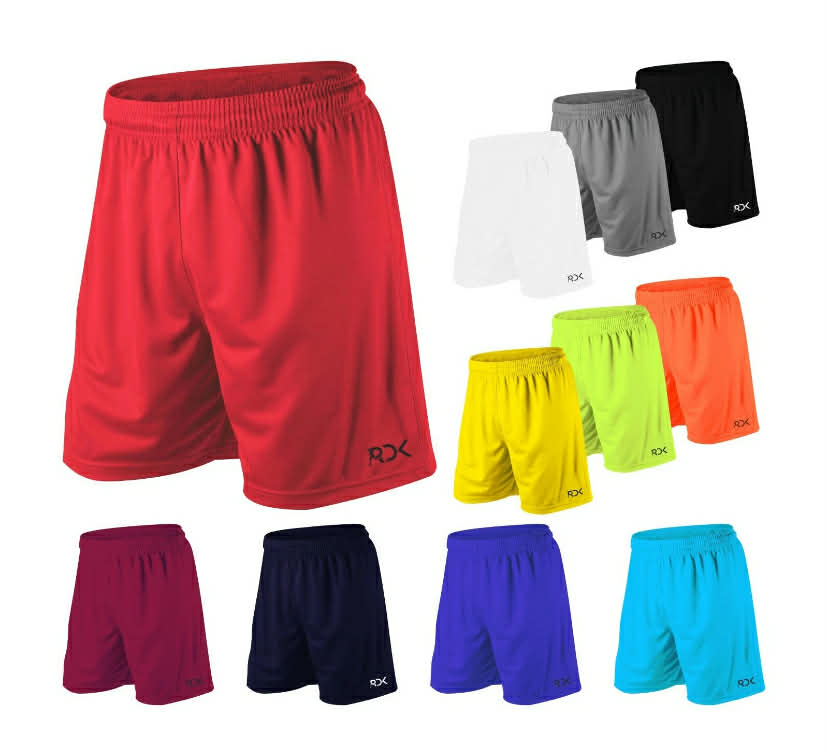 Mens Football Shorts Quick Dry Running Jogging Gym Sports Breathable Fitness