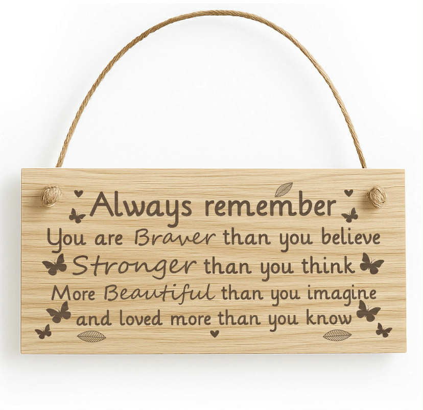 Inspirational Sign Motivational Sign Best Friend Gift Friendship Sign Him Her