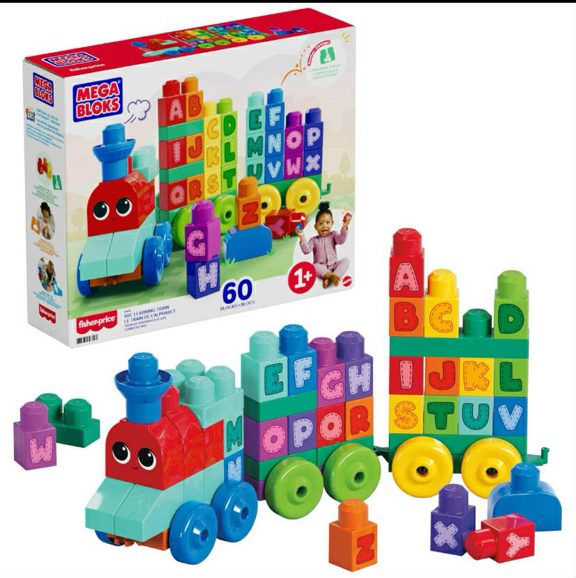 MEGA BLOKS First Builders Toddler Building Blocks Toy Set