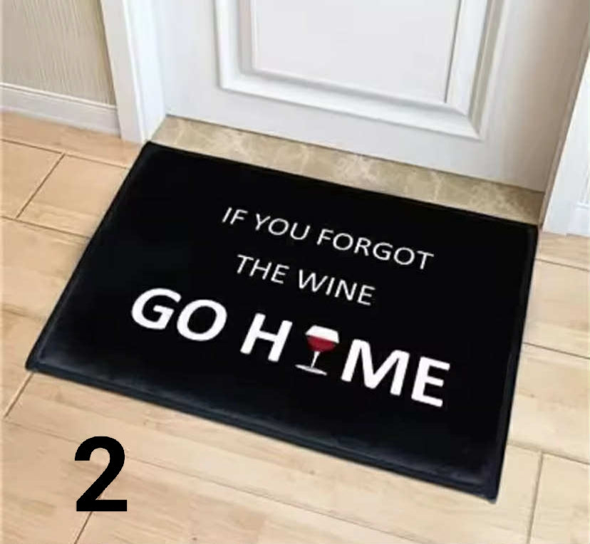 Funny Quote Door Mat