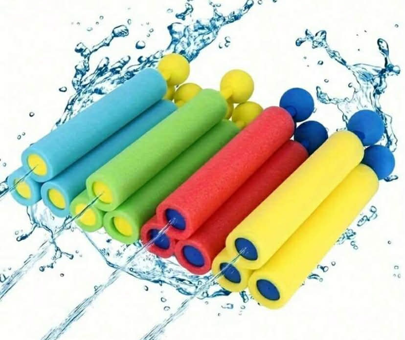 20.5cm Beach Water Toy, Straight EVA Foam High Pressure Water Gun, Foam Jet Toy, Waterproof And Shockproof Outdoor Toy, Bubble Blaster