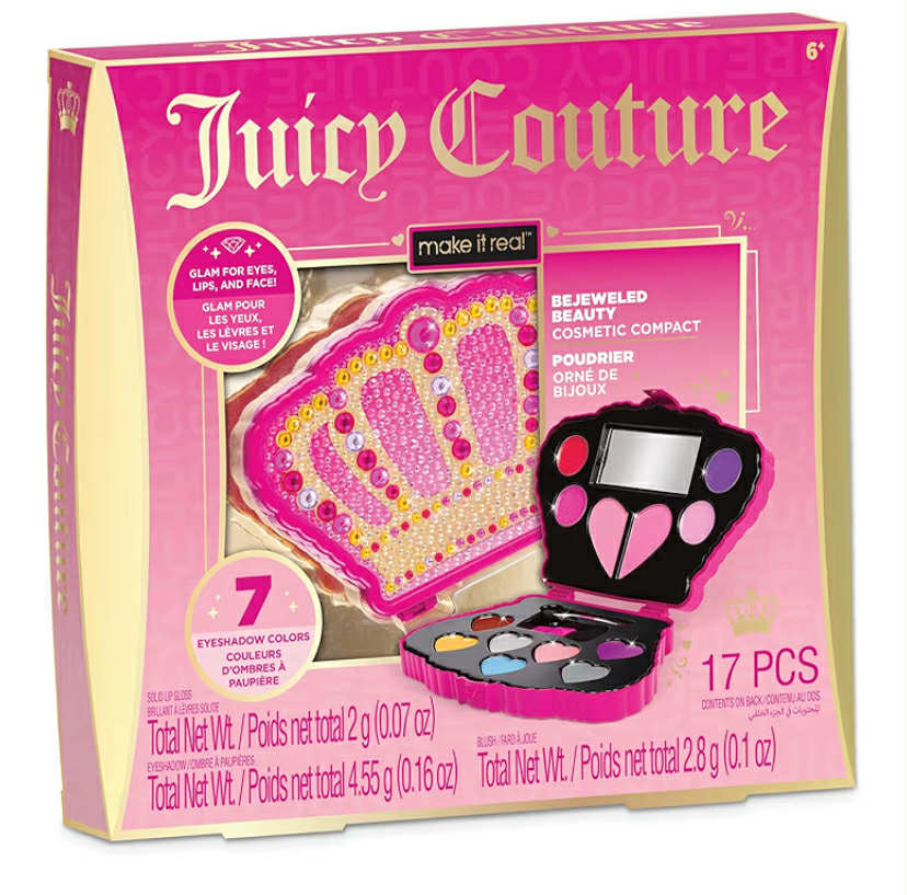 Make It Real Juicy Couture Bejeweled Beauty Cosmetic Set