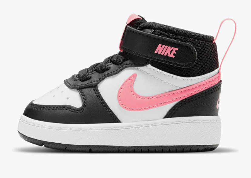 NIKE Boy's Unisex Kids Court Borough Mid (TDV) Gymnastics Shoes Child
