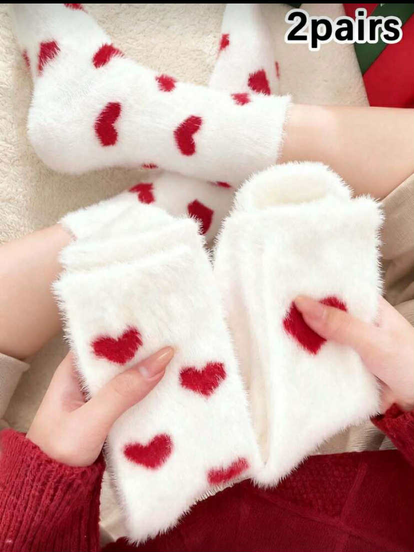 Fluffy socks