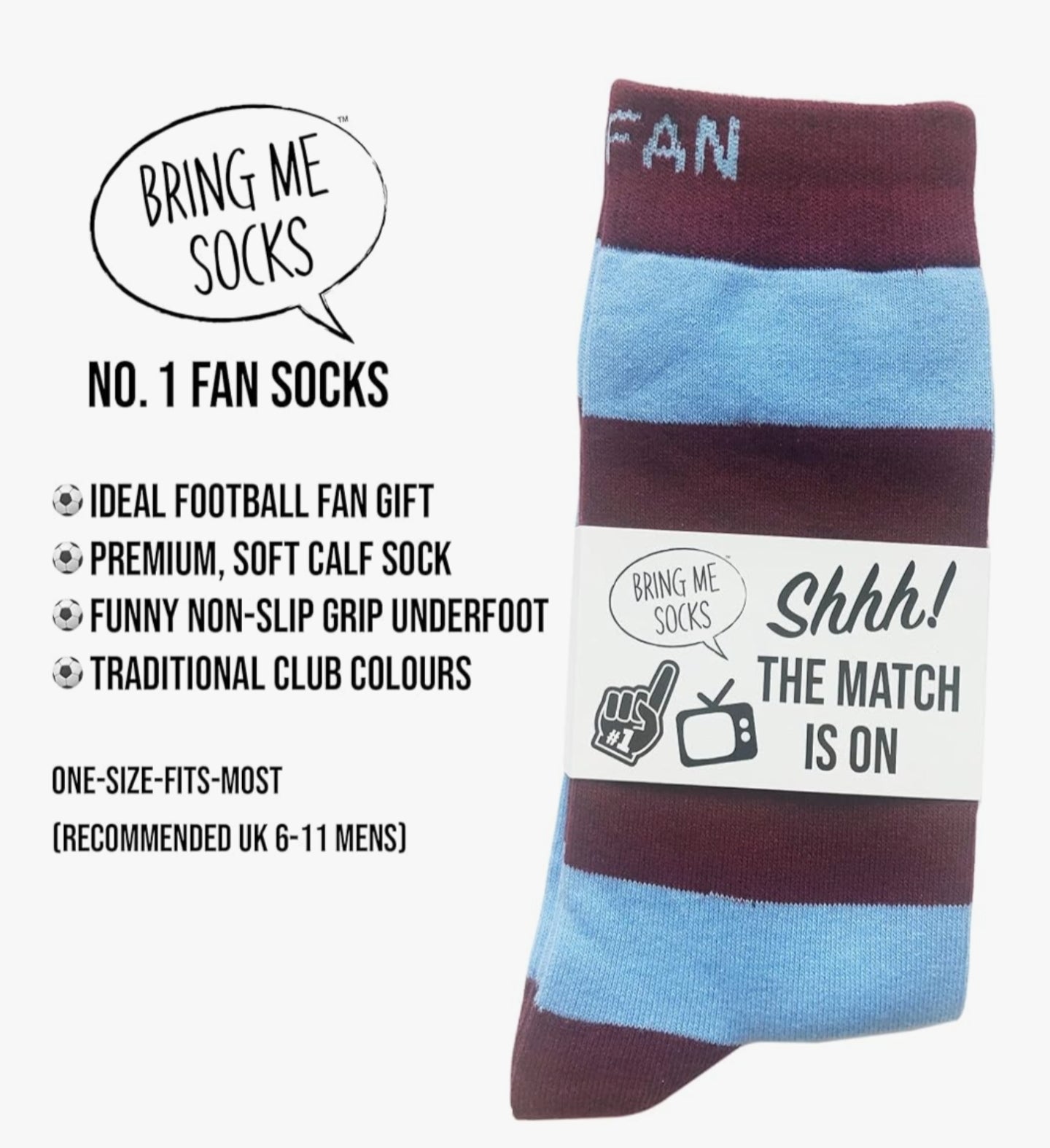 Great Gift For Football Fans - 'Shhh! The Match Is On'