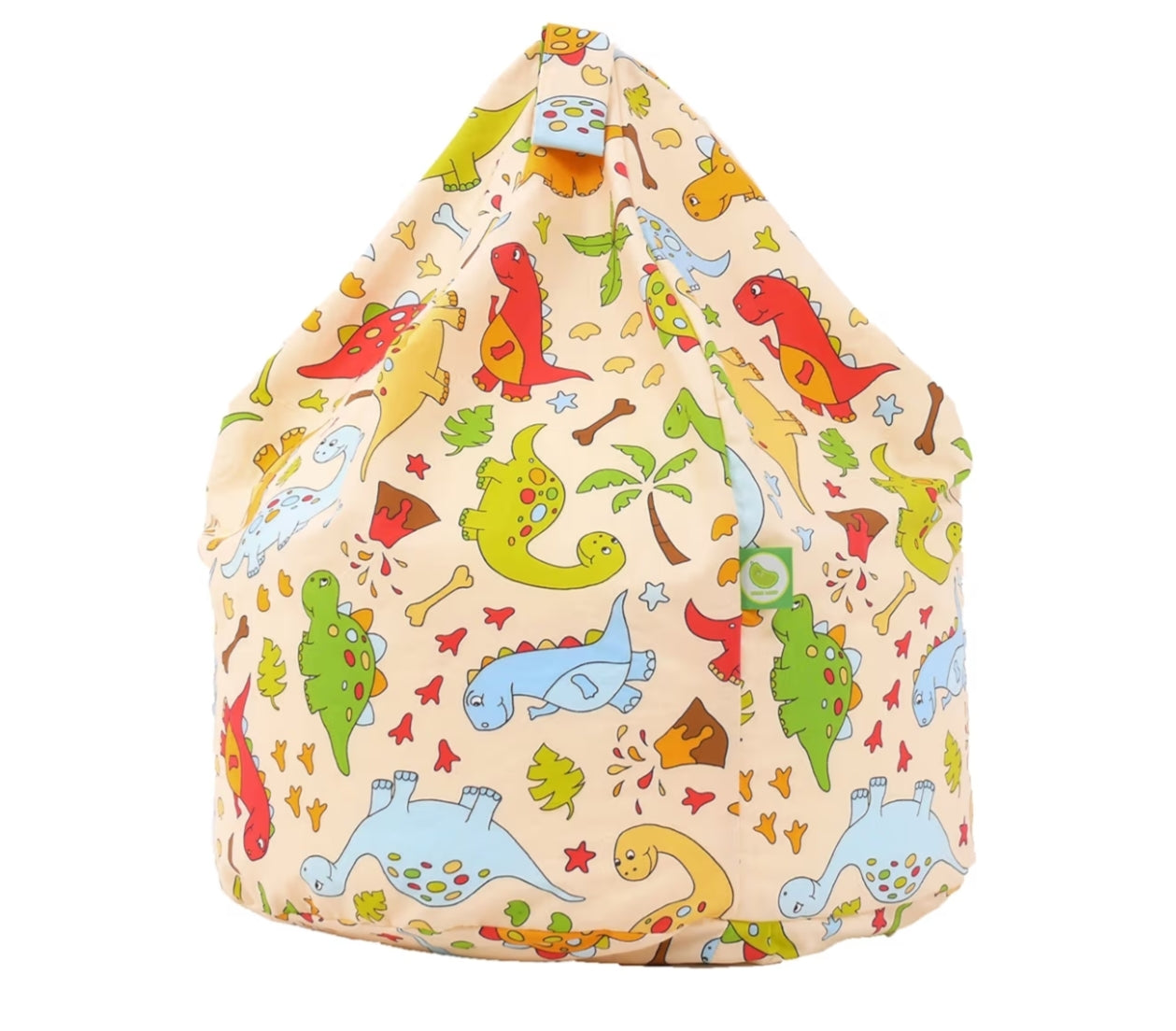Cotton Dinosaur Bean Bag Child Size