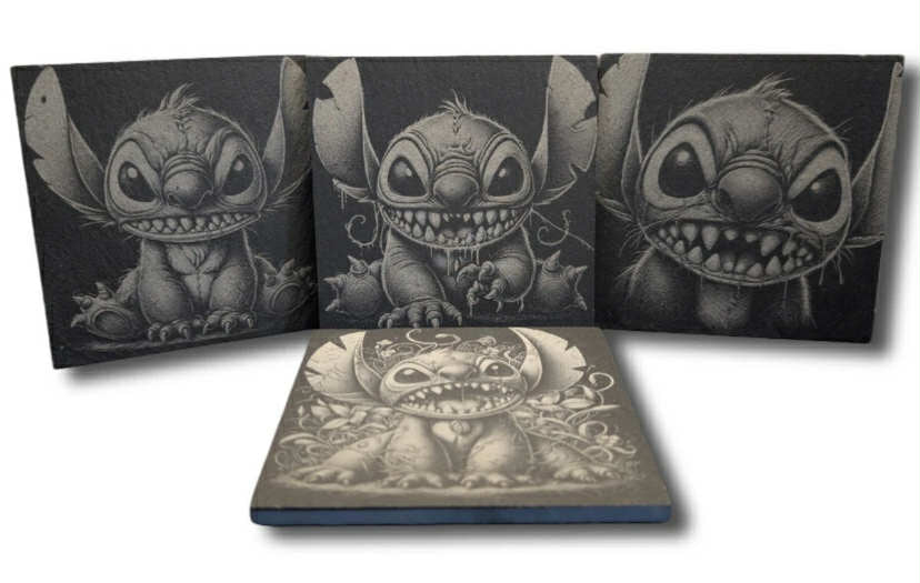 Alien Coaster Set of 4 Gift
