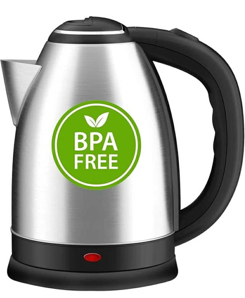 1500W Electric Kettle 1.8L Stainless Steel Cordless Jug Overheat Protection New