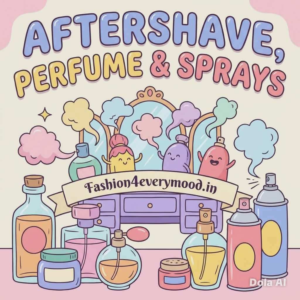 Perfume, aftershaves & Spray's