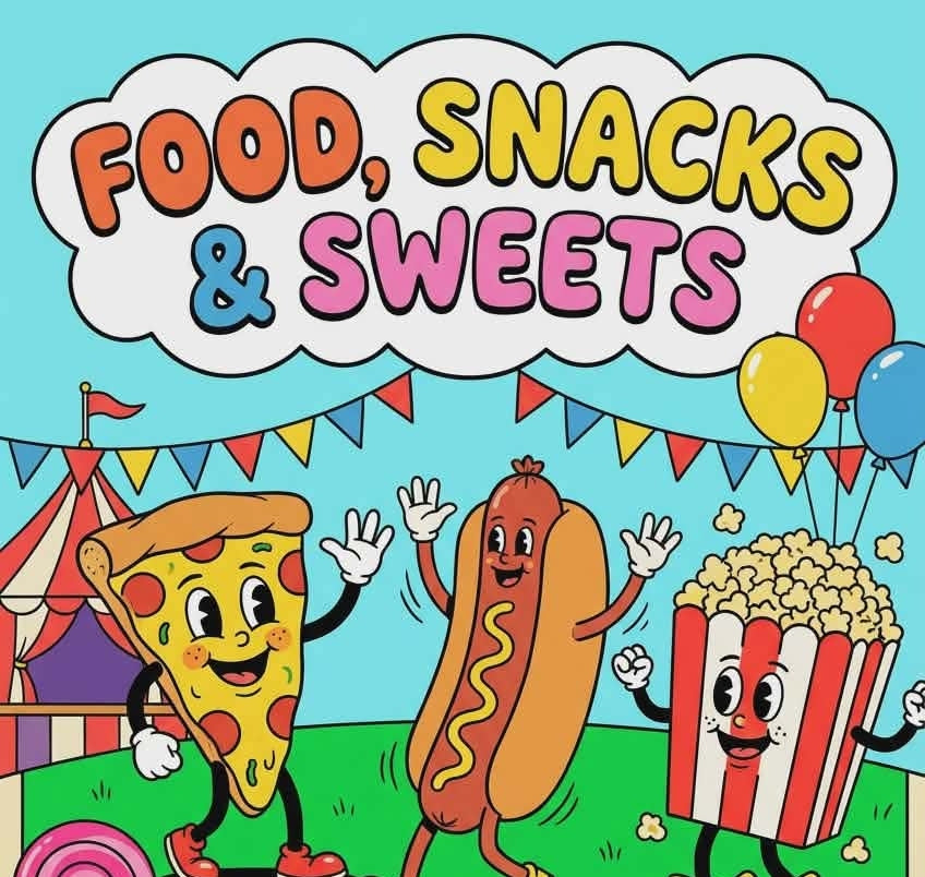 Food, Snacks & sweets