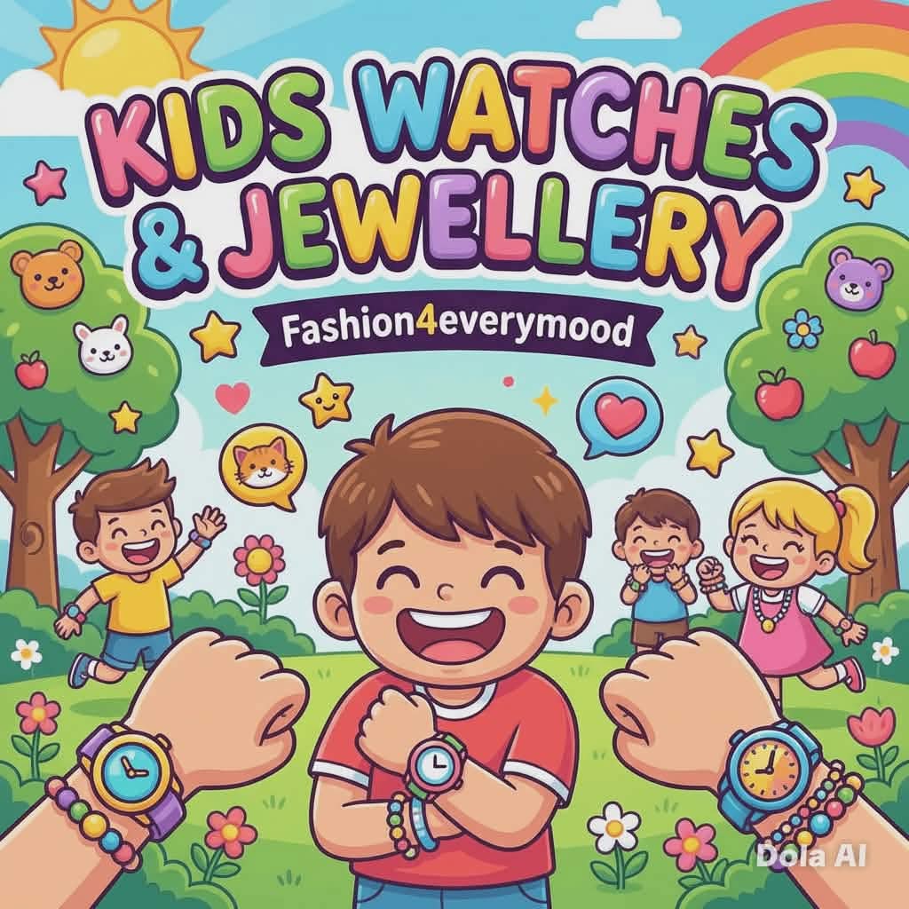 Kids watches and jewellery