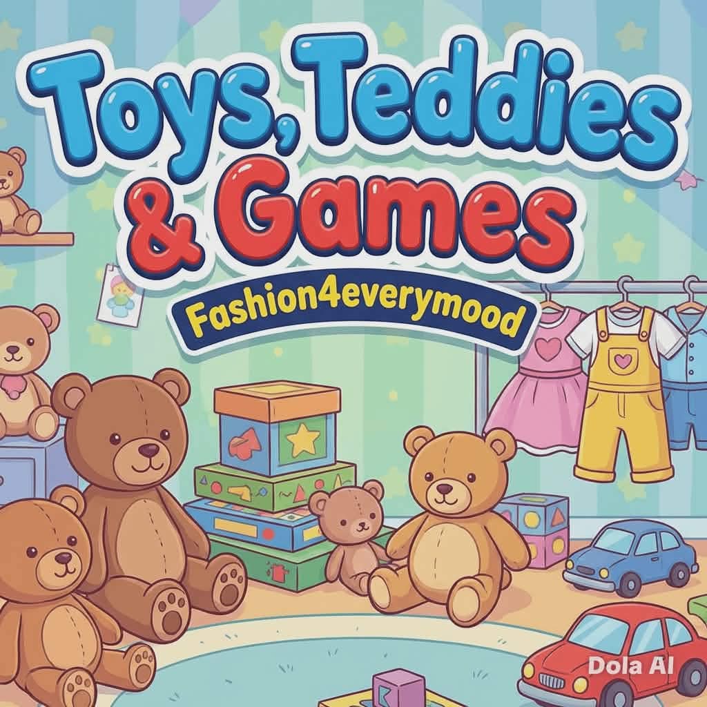 Toys, teddies & games