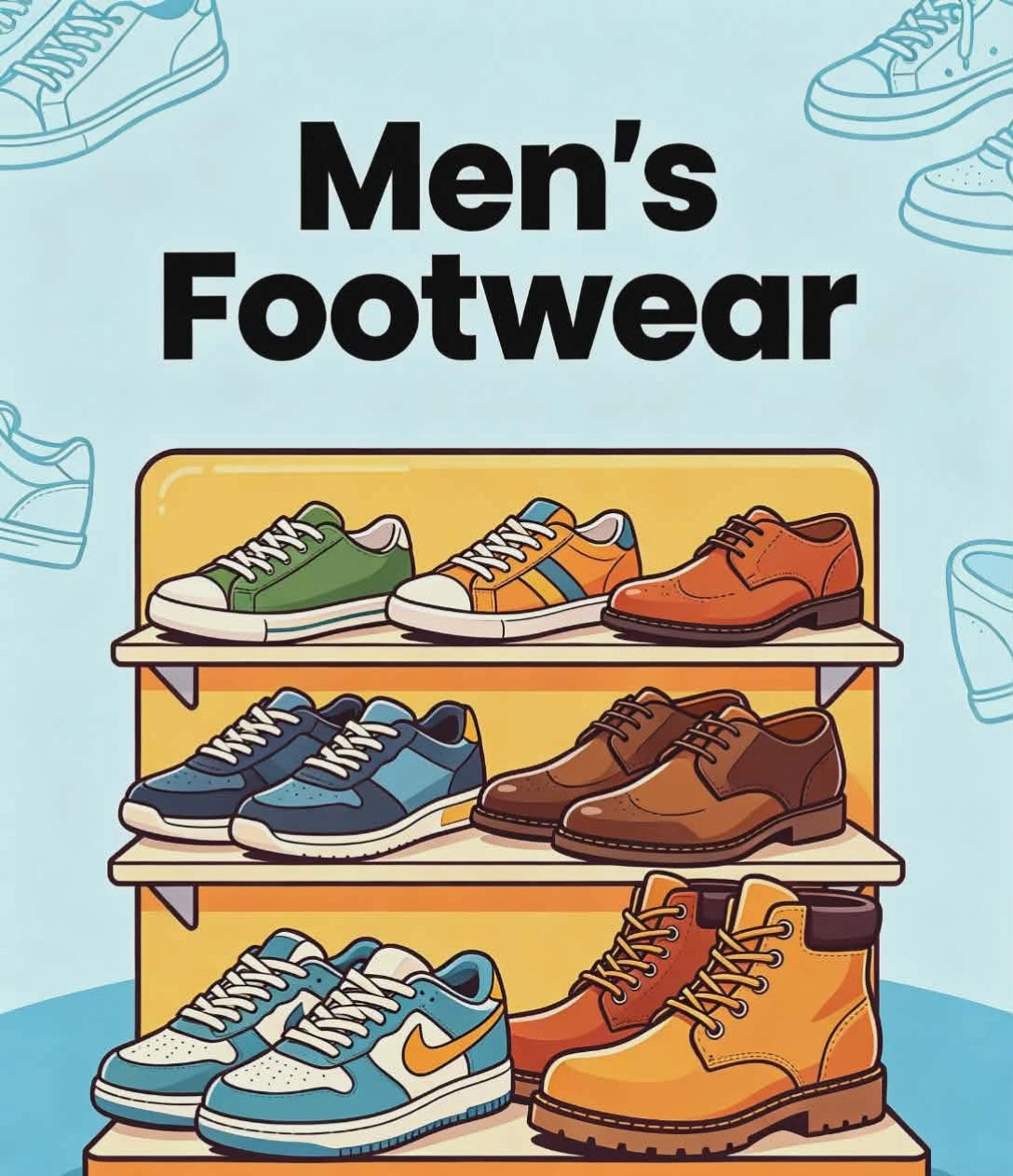 Men’s footwear
