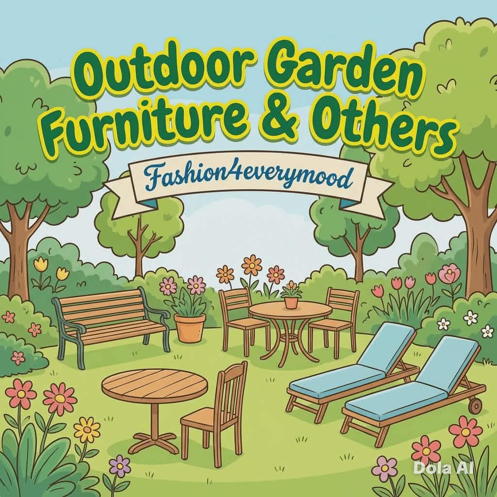 Outdoor garden furniture & others