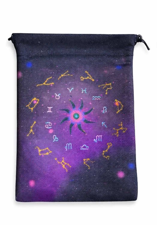 Cosmic Constellation Drawstring Pouch