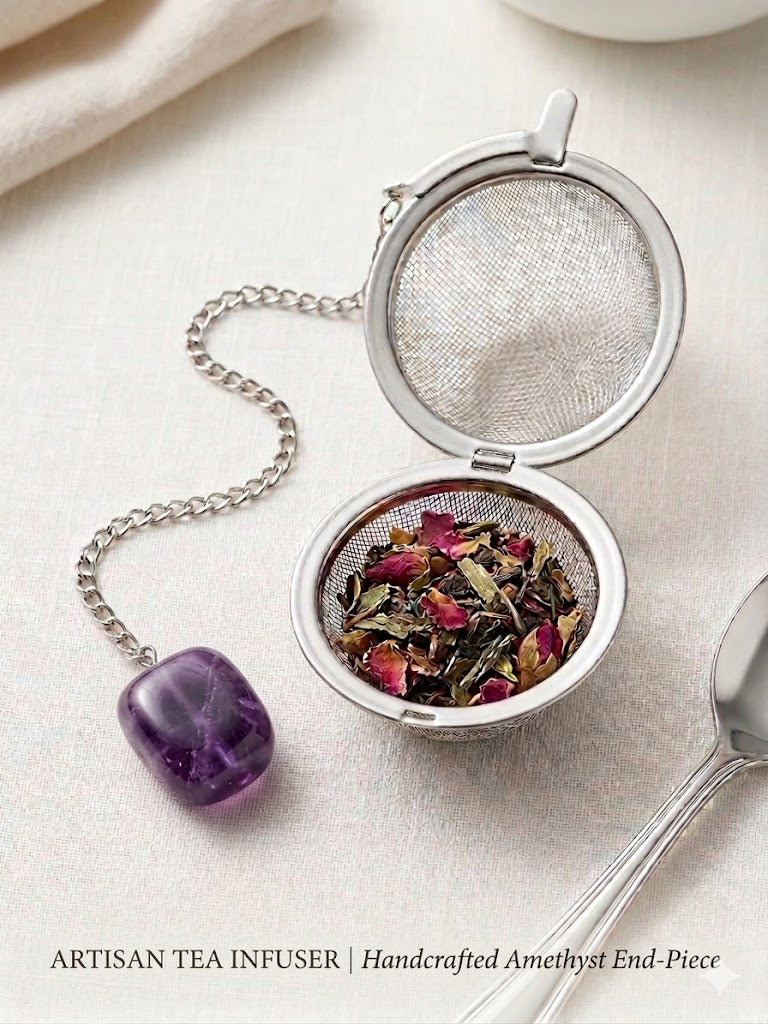 Tea Infuser with Crystal
