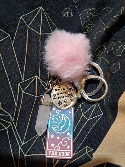 Love you to the moon and back Keychain