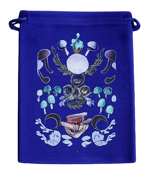 Mystical Forest Totem Drawstring Pouch