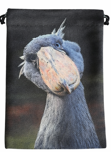 Ancient Shoebill Stork Pouch